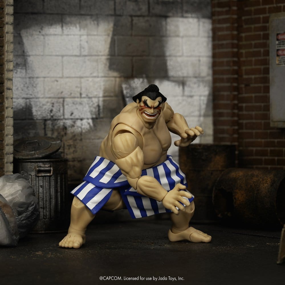 Ultra Street Fighter II: The Final Challengers Action Figure 1/12 E. Honda 16 cm    4006333100499