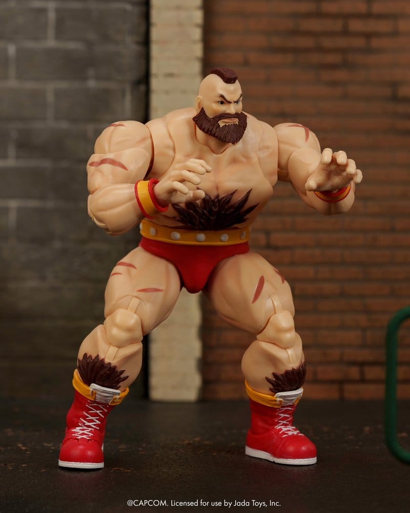 Ultra Street Fighter II: The Final Challengers Action Figure 1/12 Zangief 18 cm       4006333100482