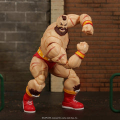Ultra Street Fighter II: The Final Challengers Action Figure 1/12 Zangief 18 cm       4006333100482