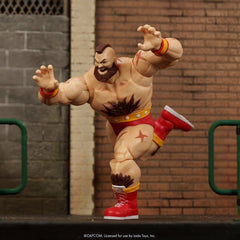Ultra Street Fighter II: The Final Challengers Action Figure 1/12 Zangief 18 cm       4006333100482