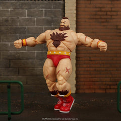 Ultra Street Fighter II: The Final Challengers Action Figure 1/12 Zangief 18 cm       4006333100482