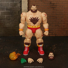 Ultra Street Fighter II: The Final Challengers Action Figure 1/12 Zangief 18 cm       4006333100482