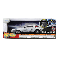 Back to the Future Diecast Model 1/24 Time Machine Frost 4006333100543