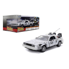 Back to the Future Diecast Model 1/24 Time Machine Frost 4006333100543