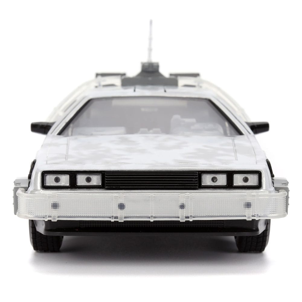 Back to the Future Diecast Model 1/24 Time Machine Frost 4006333100543