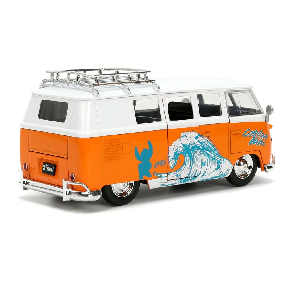 Lilo & Stitch Diecast Model 1/24 1961 VW Bus Stitch 4006333100666