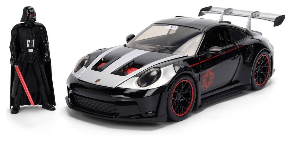 Star Wars Diecast Model 1:24 Darth Vader Porsche 911 4006333105586