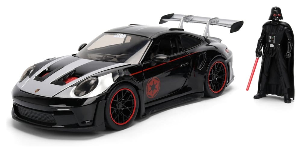 Star Wars Diecast Model 1:24 Darth Vader Porsche 911 4006333105586