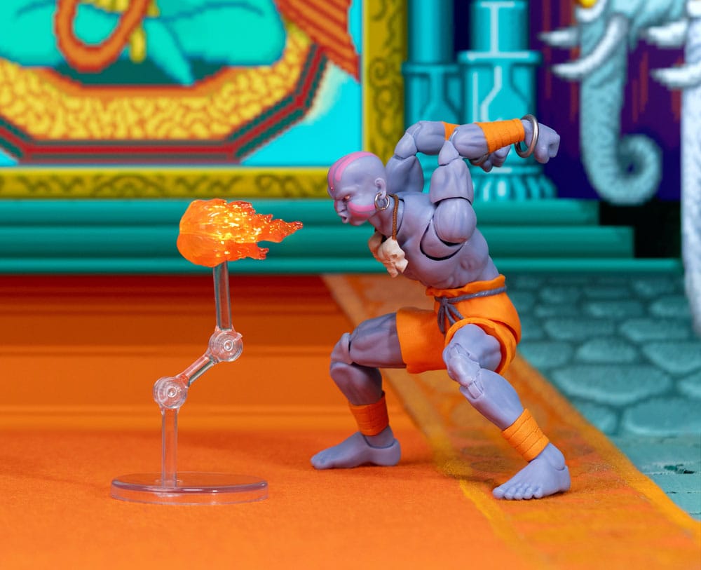 Ultra Street Fighter II: The Final Challengers Action Figure 1/12 Dhalsim Deluxe 15 cm    4006333104053