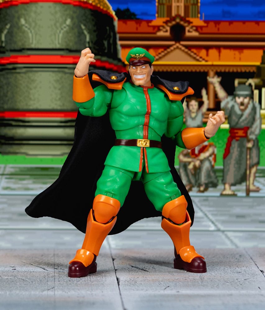 Ultra Street Fighter II: The Final Challengers Action Figure 1/12 M. Bison Deluxe 15 cm    4006333104046