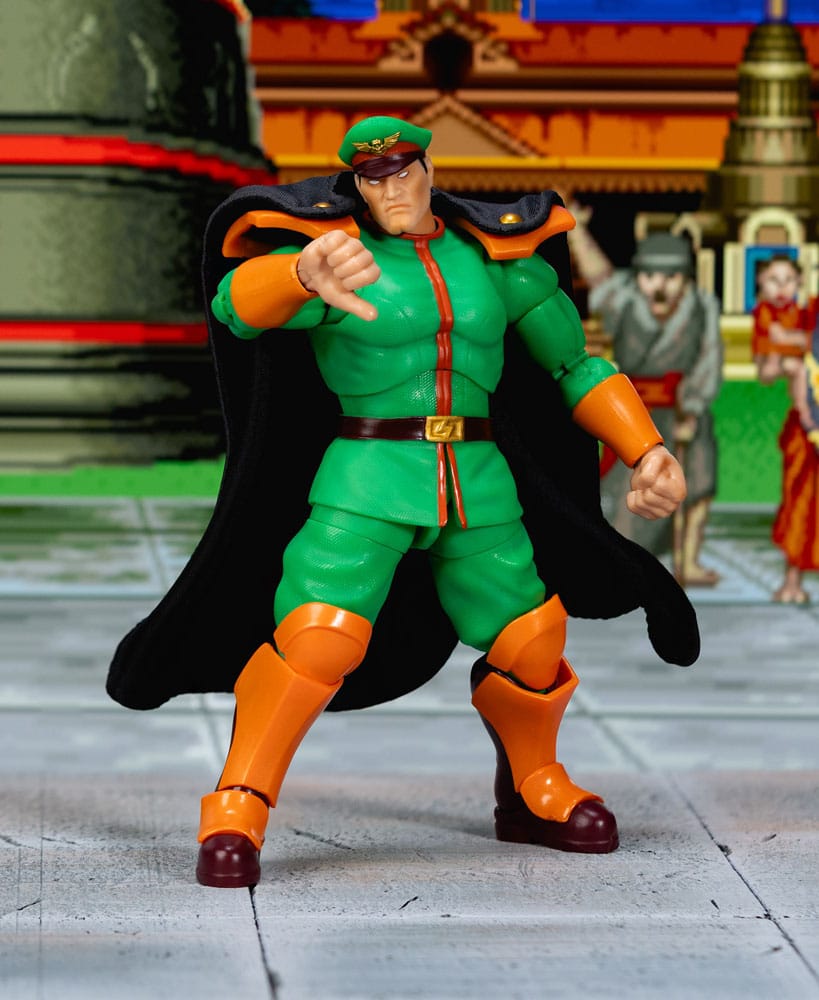 Ultra Street Fighter II: The Final Challengers Action Figure 1/12 M. Bison Deluxe 15 cm    4006333104046