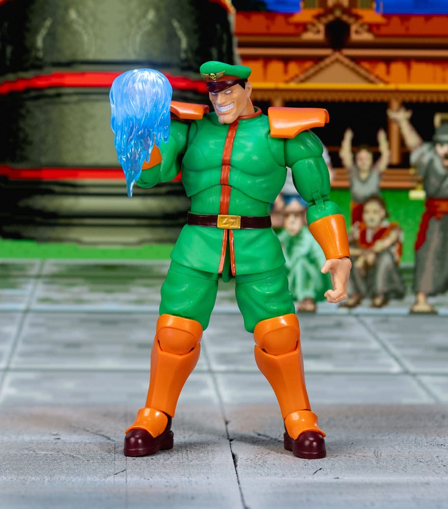 Ultra Street Fighter II: The Final Challengers Action Figure 1/12 M. Bison Deluxe 15 cm    4006333104046