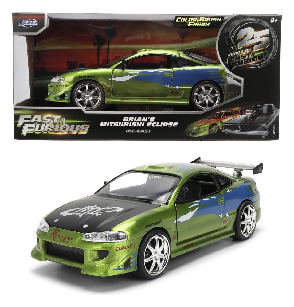 Fast & Furious Diecast Vehicle 1:24 Anniversary Mitsubishi 19 cm 4006333107528