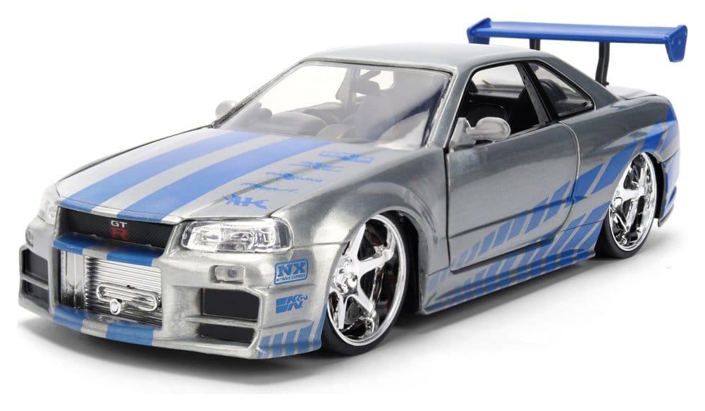 Fast & Furious Diecast Vehicle 1:24 Anniversary Nissan Skyline 19 cm 4006333107535