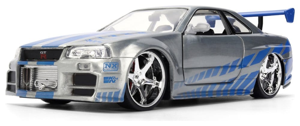 Fast & Furious Diecast Vehicle 1:24 Anniversary Nissan Skyline 19 cm 4006333107535