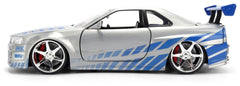 Fast & Furious Diecast Vehicle 1:24 Anniversary Nissan Skyline 19 cm 4006333107535