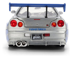 Fast & Furious Diecast Vehicle 1:24 Anniversary Nissan Skyline 19 cm 4006333107535