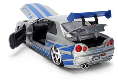Fast & Furious Diecast Vehicle 1:24 Anniversary Nissan Skyline 19 cm 4006333107535