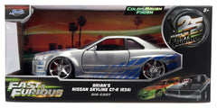 Fast & Furious Diecast Vehicle 1:24 Anniversary Nissan Skyline 19 cm 4006333107535