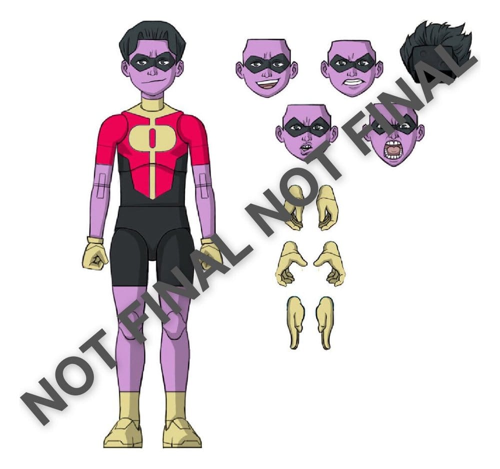 Invincible Action Figure Kid Omni-Man 12 cm 4006333107573