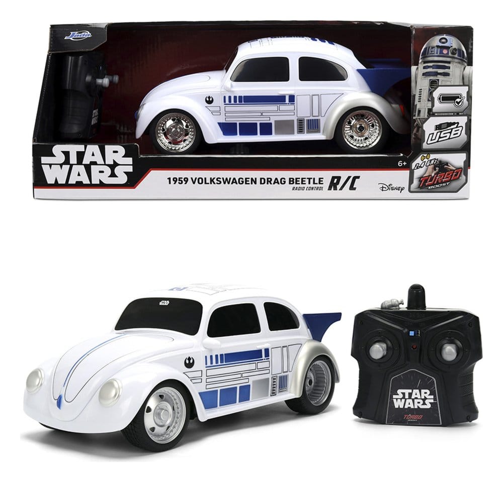 Star Wars RC 1:16 R2-D2 VW Drag Beetle 4006333105531