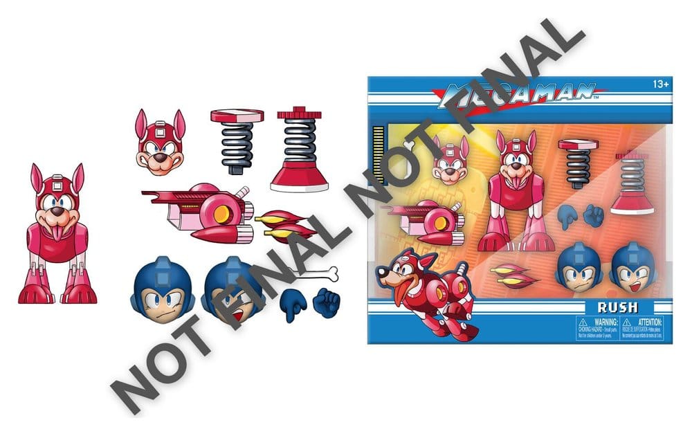 Mega Man Action Figure Rush 7 cm 4006333108655
