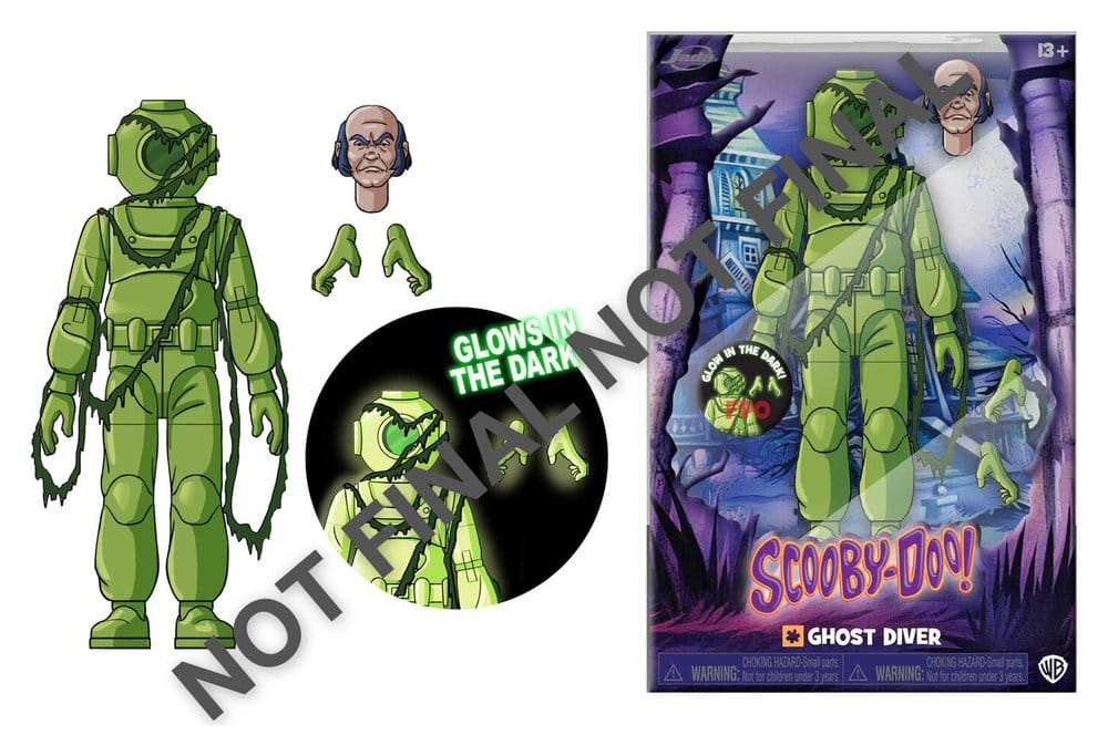 Scooby Doo Action Figure Ghost Diver 16 cm 4006333108624
