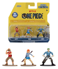 One Piece Nano Metalfigs Mini Figures 3-Pack 4006333105944
