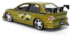 Fast & Furious Diecast Model 1/24 Anniversary Mitsubishi 9 cm 4006333109997