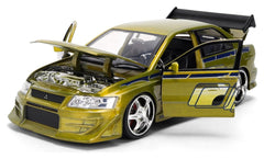 Fast & Furious Diecast Model 1/24 Anniversary Mitsubishi 9 cm 4006333109997