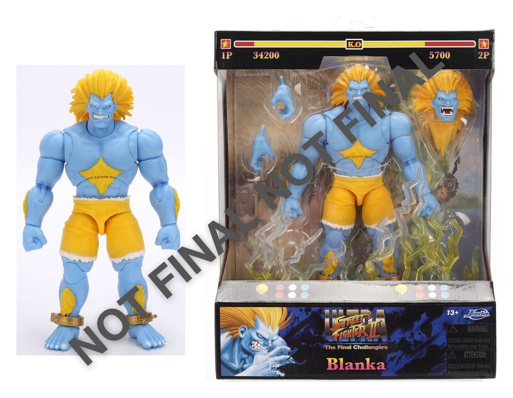 Street Fighter II Action Figure Blanka P2 19 cm 4006333109591