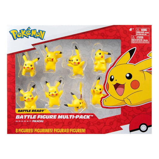 Pokémon Battle Feature Vinyl Figures 8 Pack Pikachu 5 cm 3701405811273