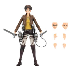 Attack on Titan Total Anime Action Figure Eren Jaeger 17 cm 0191726717621
