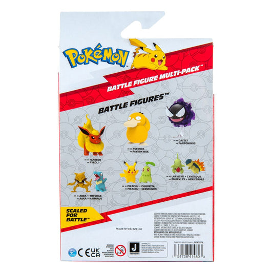Pokémon Battle Figure Set Figure 4-Pack  0191726414803