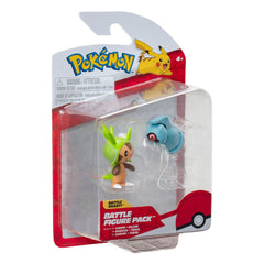 Pokémon Battle Figure First Partner Set Figure 2-Pack Chespin, Beldum 5 cm 0191726480938