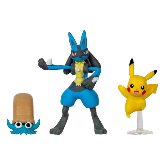 Pokémon Battle Figure Set Figure 3-Pack Pikac 0191726481331