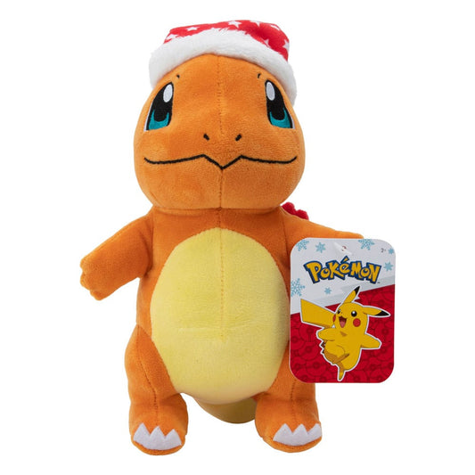Pokémon Plush Figure Winter Charmander with Christmas Hat 20 cm 0191726481836