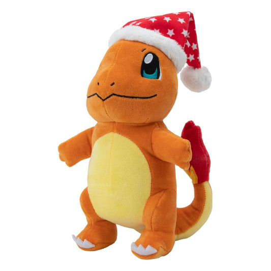 Pokémon Plush Figure Winter Charmander with Christmas Hat 20 cm 0191726481836