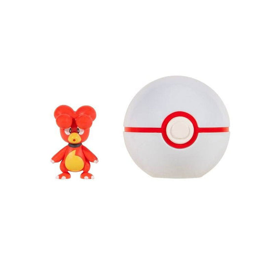 Pokémon Clip'n'Go Poké Balls Magby & Poké Bal 0191726482925
