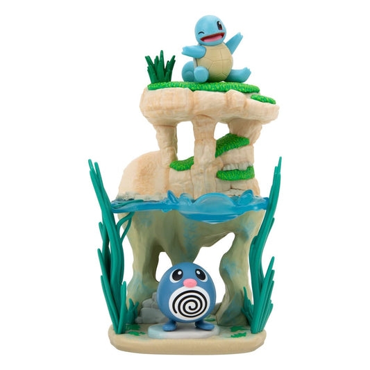 Pokémon Environment Set Shoreside Lake & Poliwag & Squirtle 5 cm    0191726483670