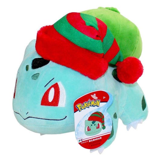 Pokémon Plush Figure Winter Bulbasaur with Christmas Hat 20 cm 0191726497936