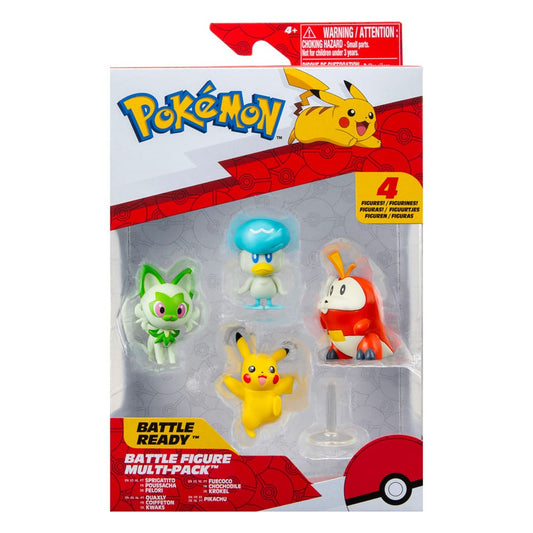 Pokémon Gen IX Battle Figure Set Figure 4-Pack 0191726507185
