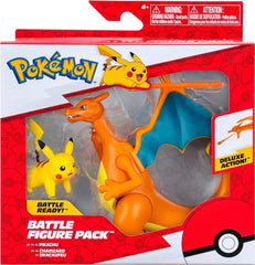 Pokémon Figure 2-Pack Charizard 11 cm & Pikachu 5 cm 0191726515555