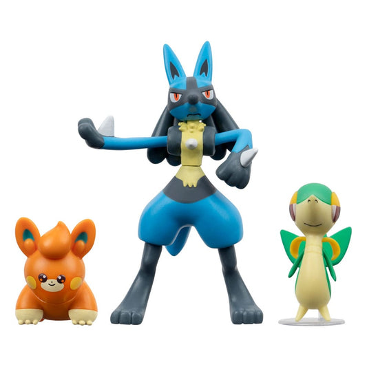 Pokémon Battle Figure Set 3-Pack Snivy, Pawmi 0191726709442