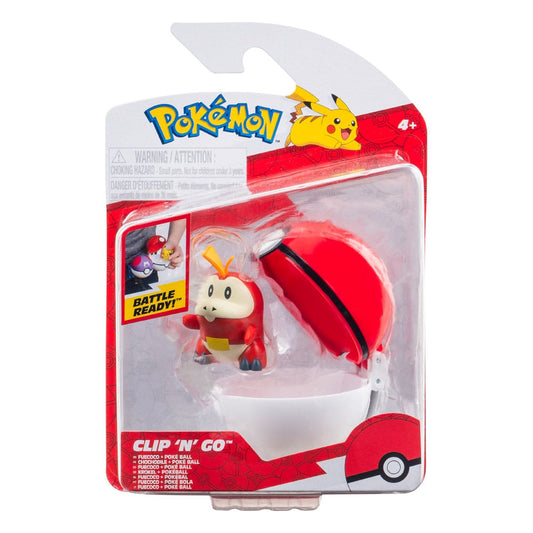 Pokémon Clip'n'Go Poké Balls Fuecoco with Poké Ball 0191726709701
