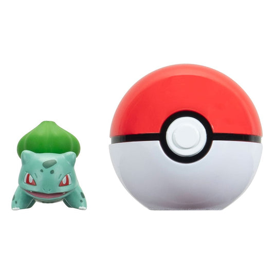 Pokémon Clip'n'Go Poké Balls Bulbasaur #1 & Poké Ball  0191726709763