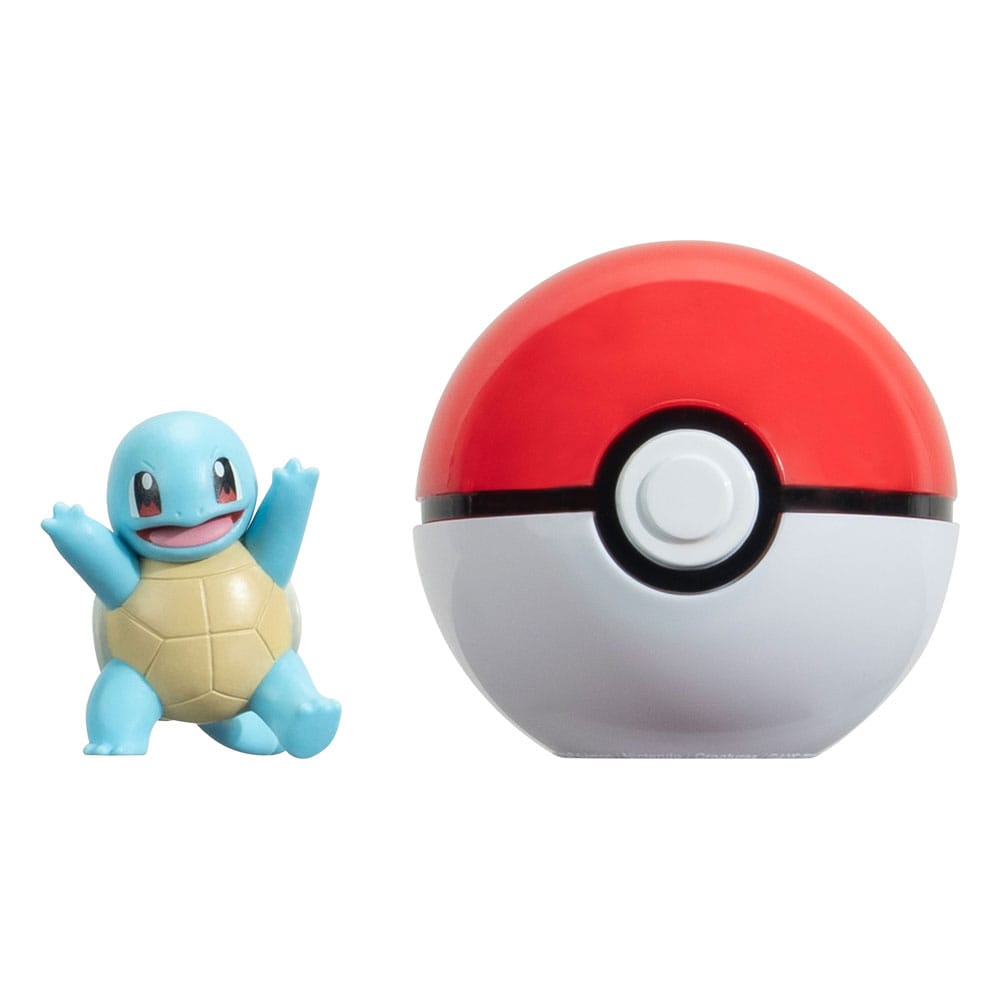 Pokémon Clip'n'Go Poké Balls Squirtle #3 & Poké Ball  0191726709787