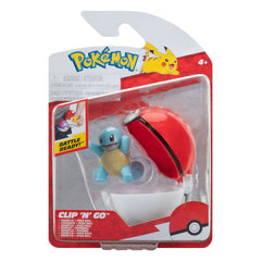 Pokémon Clip'n'Go Poké Balls Squirtle #3 & Poké Ball  0191726709787