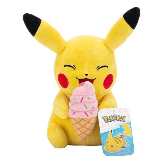 Pokémon Plush Figure Pikachu with Ice Cream 20 cm 0191726710141