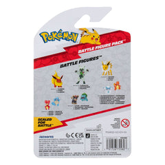 Pokémon Figure 2-Pack Snivy & Pikachu 8 cm   0191726755807
